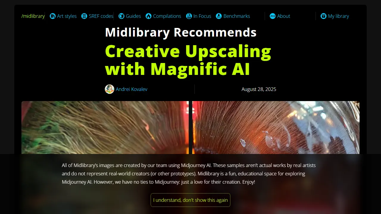 Midlibrary: Creative Upscaling thumbnail